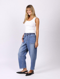 Pre Order October - Leo Barrell Jeans - Blue