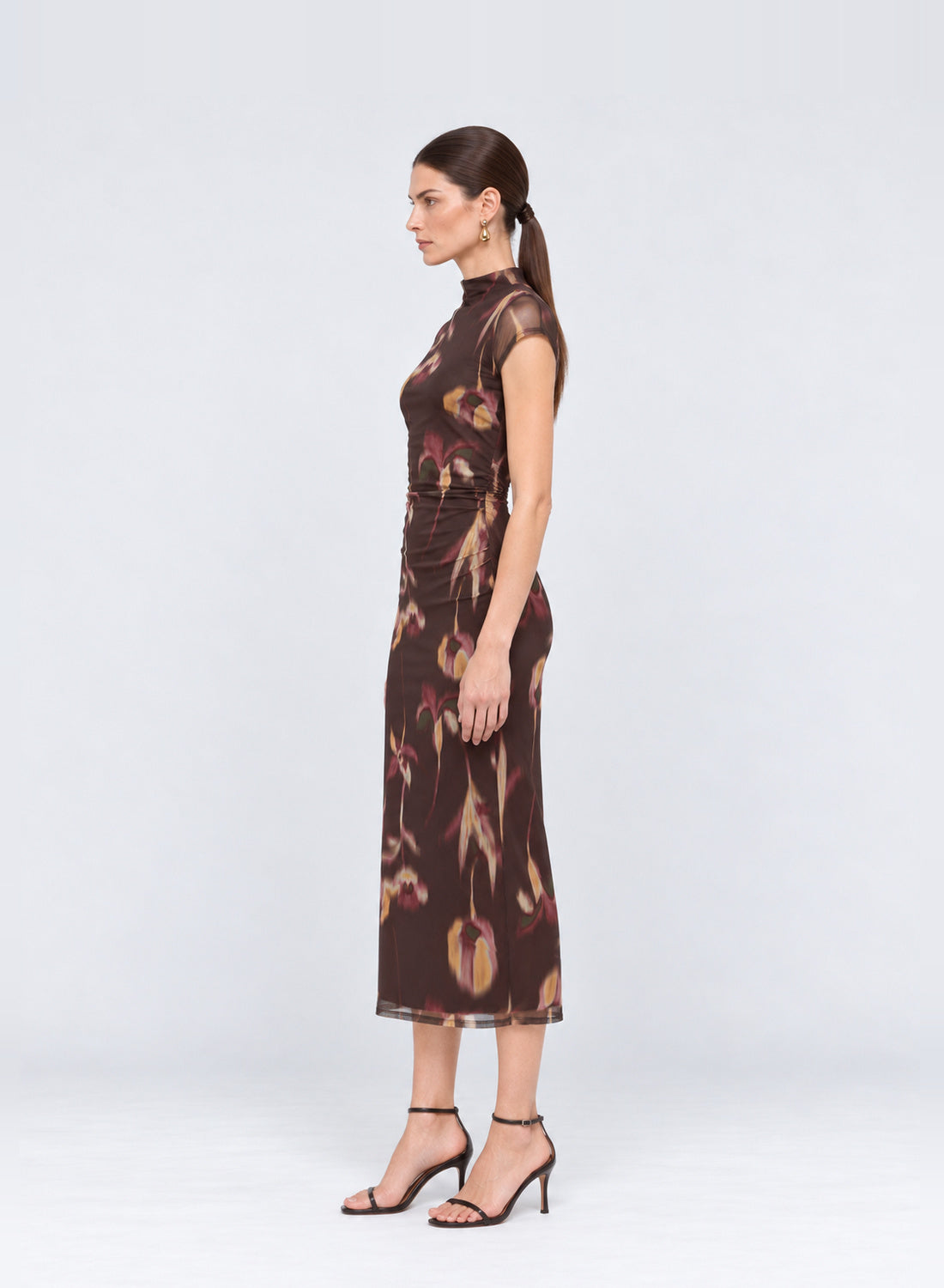 Pre Order March - Cleo Mesh Midi Dress