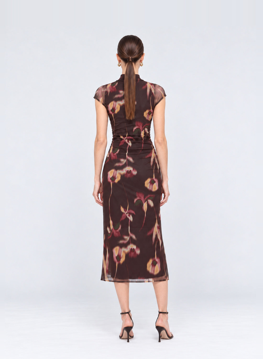 Pre Order March - Cleo Mesh Midi Dress